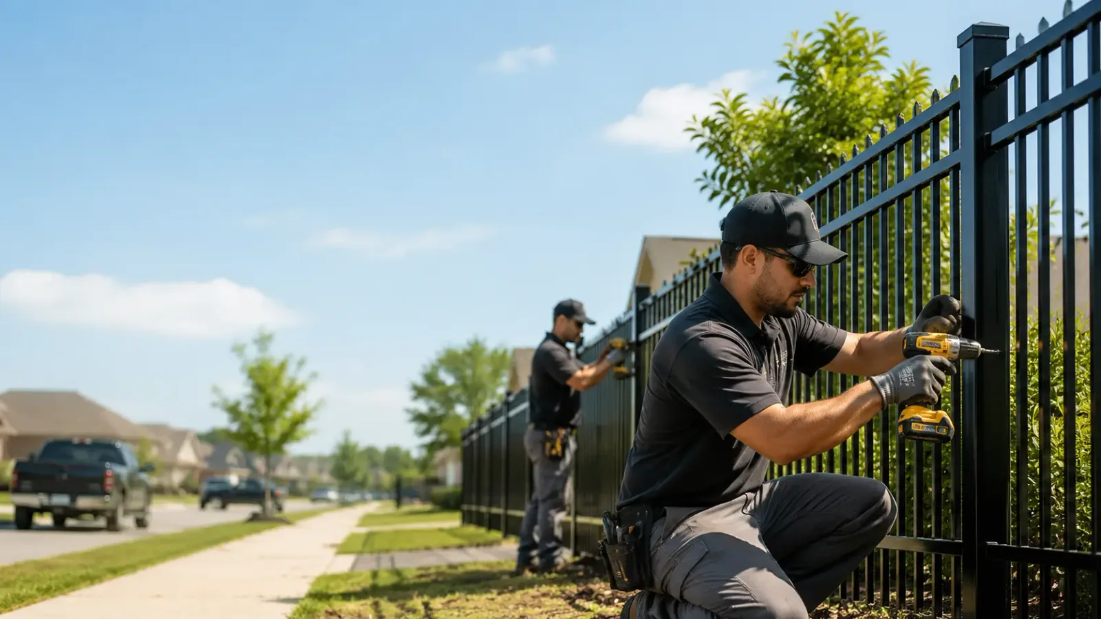 Metal Fence Installation in Worthville, KY